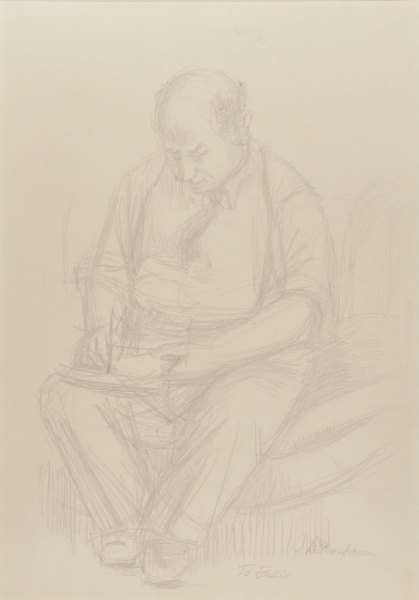 Portrait of the Painter Edward Rosenfeld