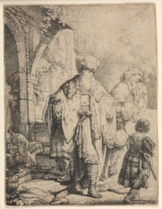 Abraham Casting out Hagar and Ishmael