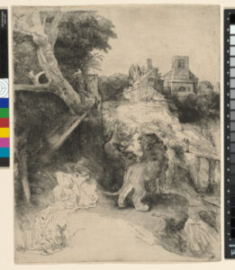 Saint Jerome Reading in an Italian Landscape