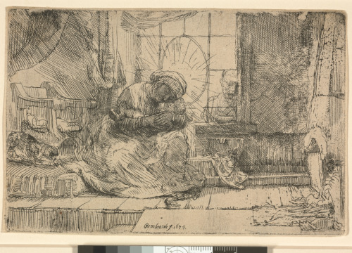 THE VIRGIN AND CHILD WITH THE CAT AND THE SNAKE