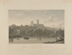 Southwest View of the City of Lincoln