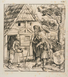 From the series “Images de Saints et Saintes issus de la Famille de L’Empereur Maximilien I”