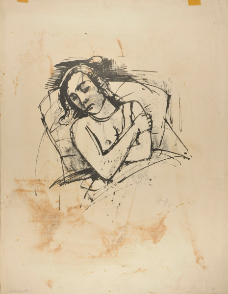 Woman in Bed