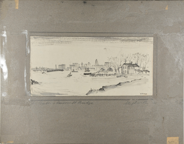 The Harbor and Hanover Street Bridge