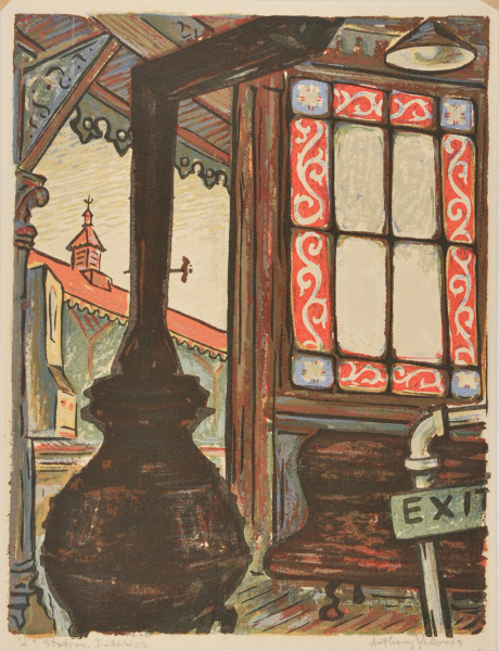 "L" STATION INTERIOR