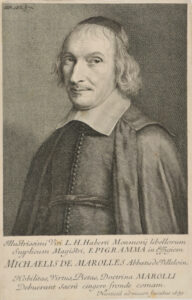 L’Abbe de Marolles