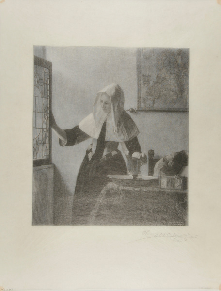 Young Woman at a Window