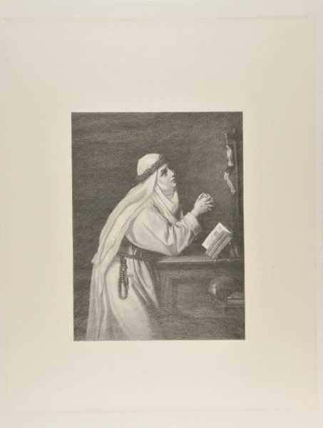 St. Catherine in Prayer