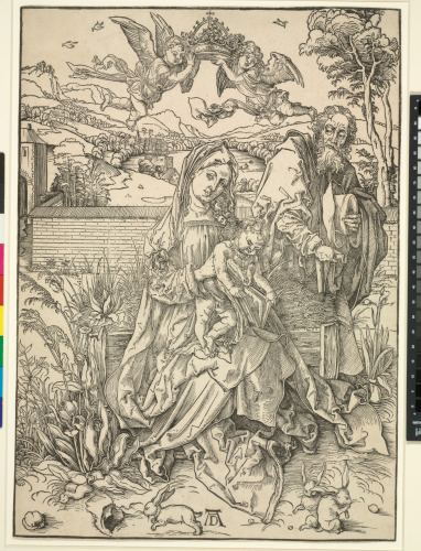 The Holy Family with the Hares