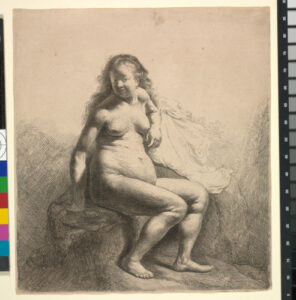 Naked Woman on a Mound