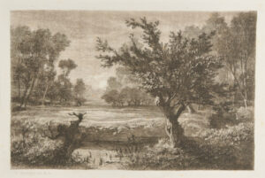 Lever de lune dans la vallée d’Andilly