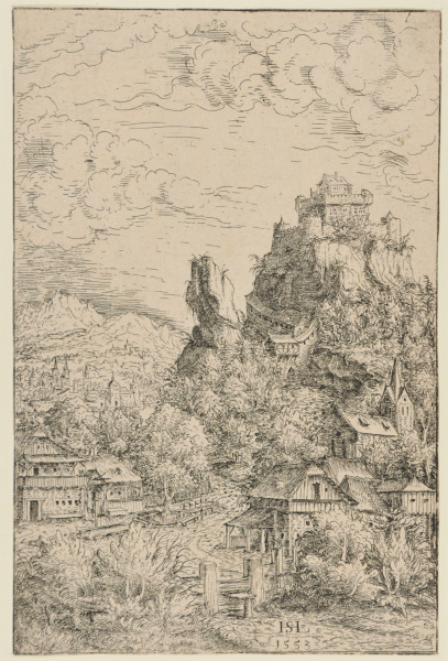 LANDSCAPE WITH A CASTLE