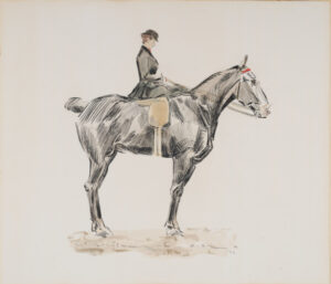 Seated Equestrian Figure
