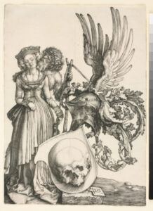 Coat of Arms with a Skull