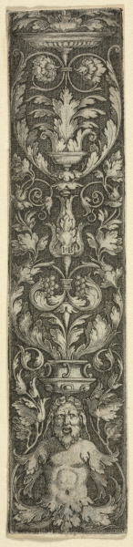 ORNAMENT WITH FANTASTIC MALE FIGURE