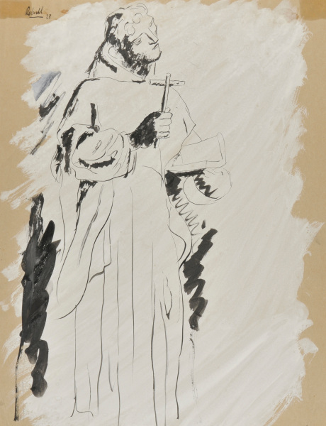 Friar with Crucifix