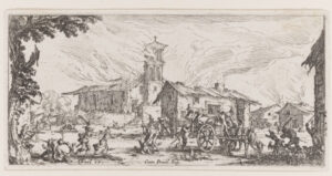 Pillage et Incendie d’un Village