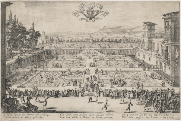 THE PALACE GARDEN AT NANCY