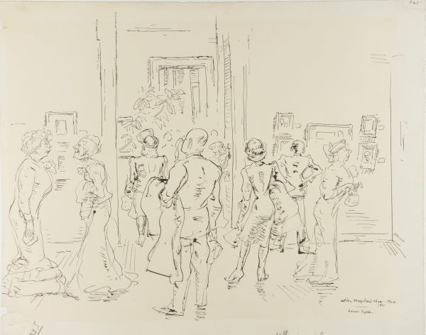 At the Maryland Show November 6, 1941