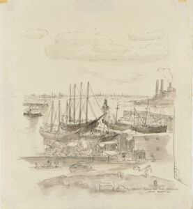 View from Federal Hill Park, Baltimore