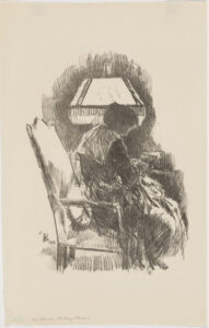 Mrs. Hassam Knitting