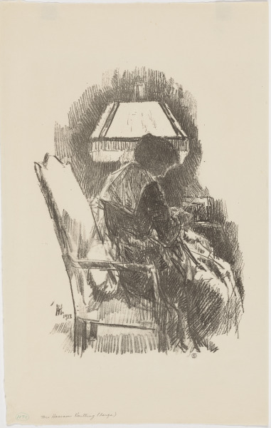 Mrs. Hassam Knitting