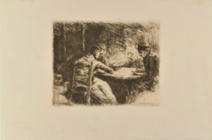 Interieur (3 personnages autour d’un table)