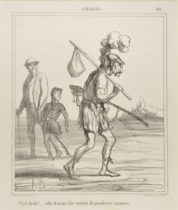 How curious, he doesn’t seem to be very happy taking his vacation