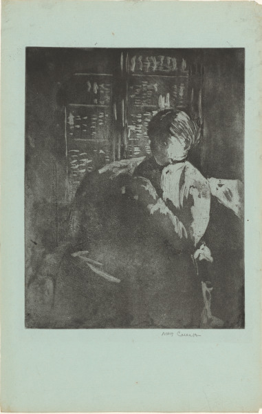 Knitting in the Library