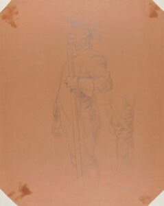 Standing Male Figure.