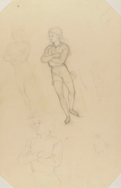 Sketches of a Young Man (a Paige?)