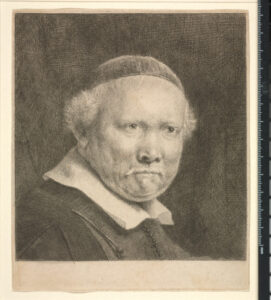 Lieven Willemsz van Coppenol, Writing-Master: The Larger Plate (plate cut down)