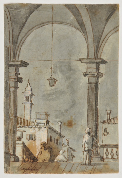 Capriccio – Venice (recto and verso) - Image 2