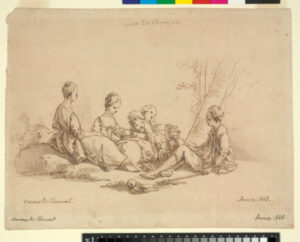 Shepherd and Shepherdess (recto); Mary Magdalene (verso)