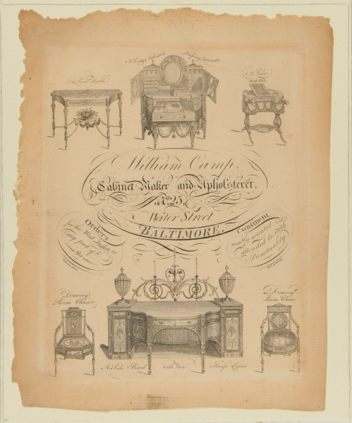 William Camp Trade Card