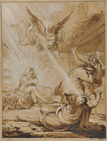 Angel Protecting Mary Magdalene - Image 2