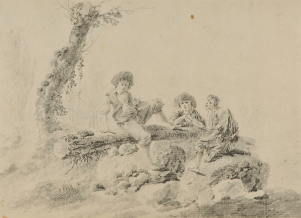 Three Boys in a Landscape - Image 2