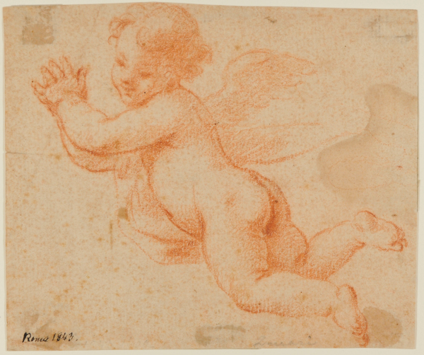 Flying Putto with Clasped Hands - Image 2