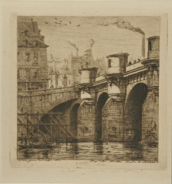 THE NEW BRIDGE, PARIS