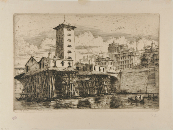 THE NOTRE-DAME PUMP, PARIS