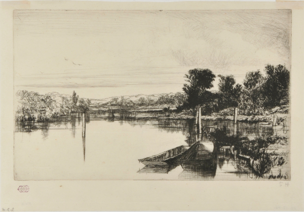 EGHAM - ON THE TAMISE