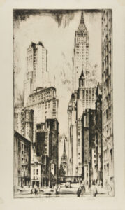 Wall Street from East Side