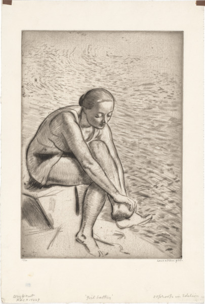 Girl Bathing