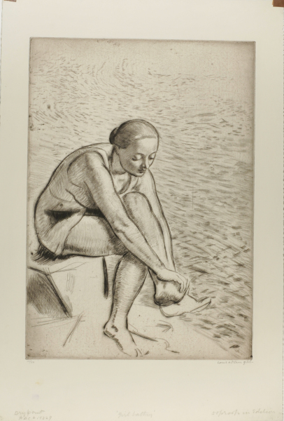 Girl Bathing - Image 2