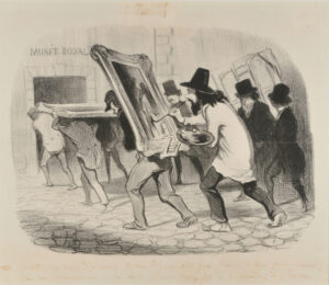 The Last Day for Entering Paintings in the Salon