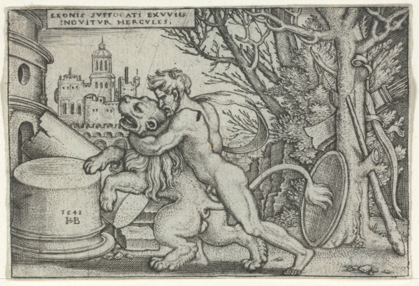 HERCULES AND THE NEMEAN LION
