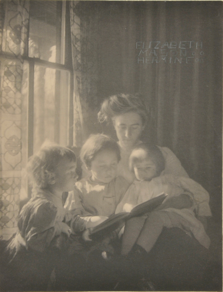 Three Children and Woman - Image 2