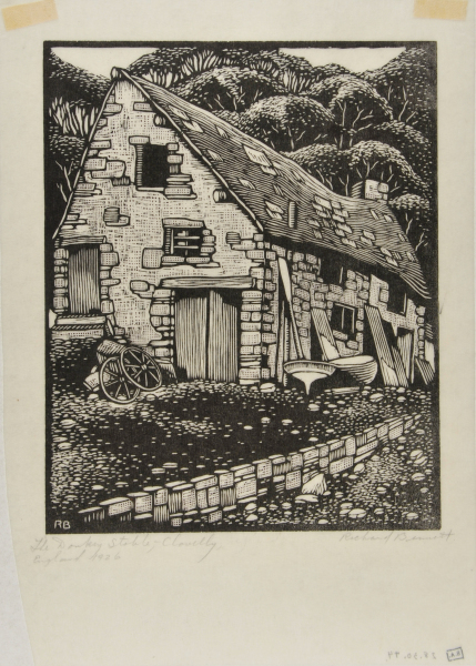 The Donkey Stable, Clovelly, England, 1926