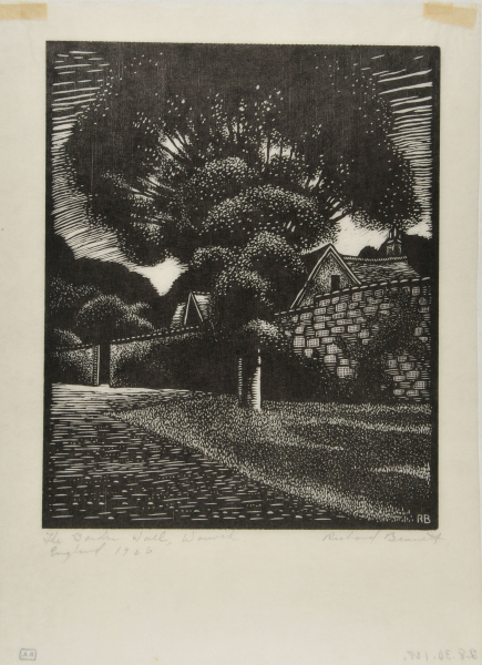 The Garden Wall, Warwick, England