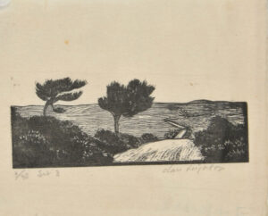 High Spot in Road Overlooking the Moor